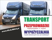 Transport/Przeprowadzki/Wynajem/Samochodów/Bus/Busów/Tragarze
