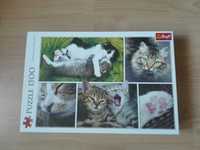 Puzzle Trefl 1500 Koty