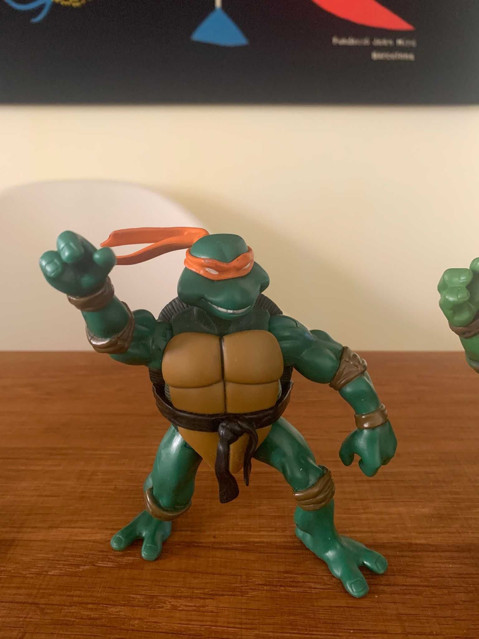 Figuras de ação Tartarugas Ninja 2002 Mirage Playmates TMNT