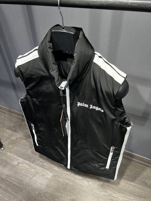 PALM ANGELS мужская брендовая жилетка,безрукавка,жилет