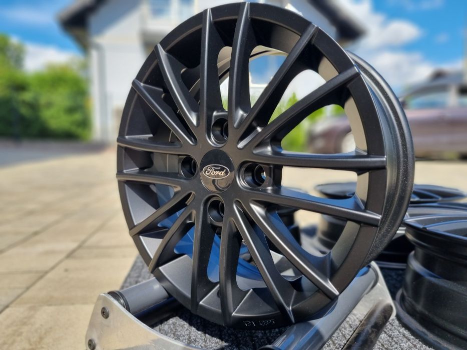 Ford Fiesta 15" Alufelgi nowe 4x108 Fiesta Fusion Felgi Czarne