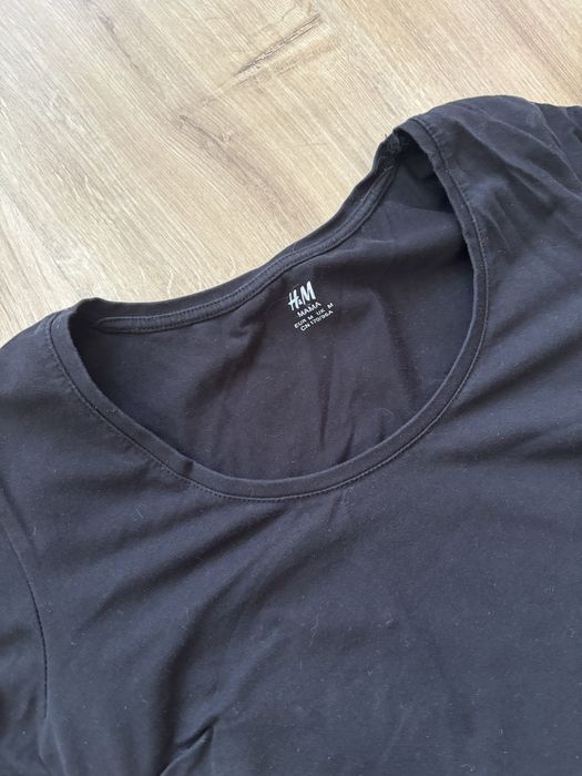 Czarna sukienka ciążowa rozmiar M h&m