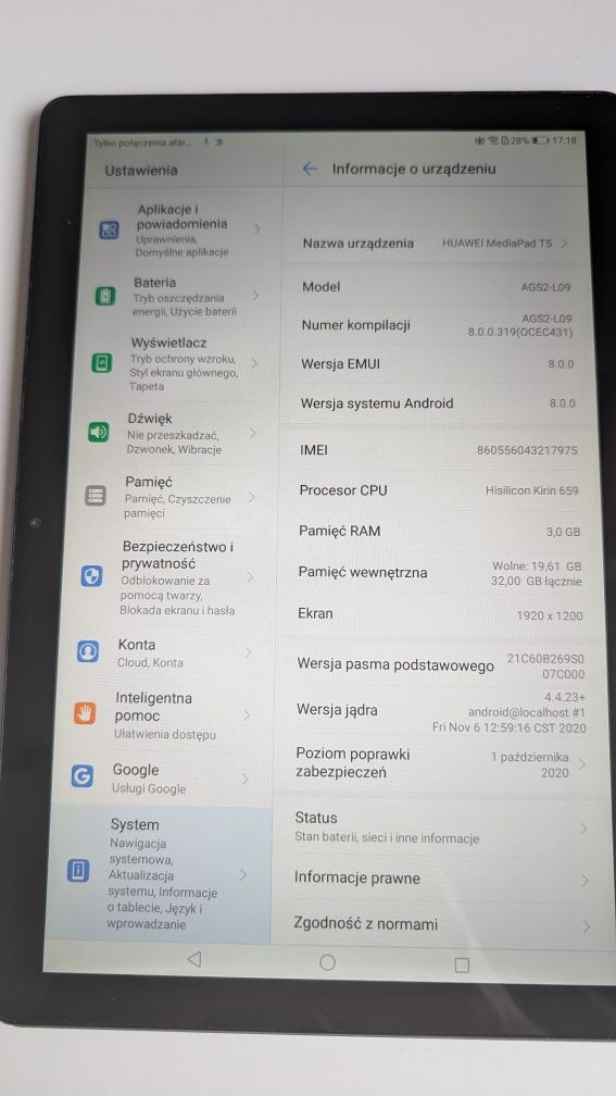 Huawei MediaPad T5 10" 3GB/32GB