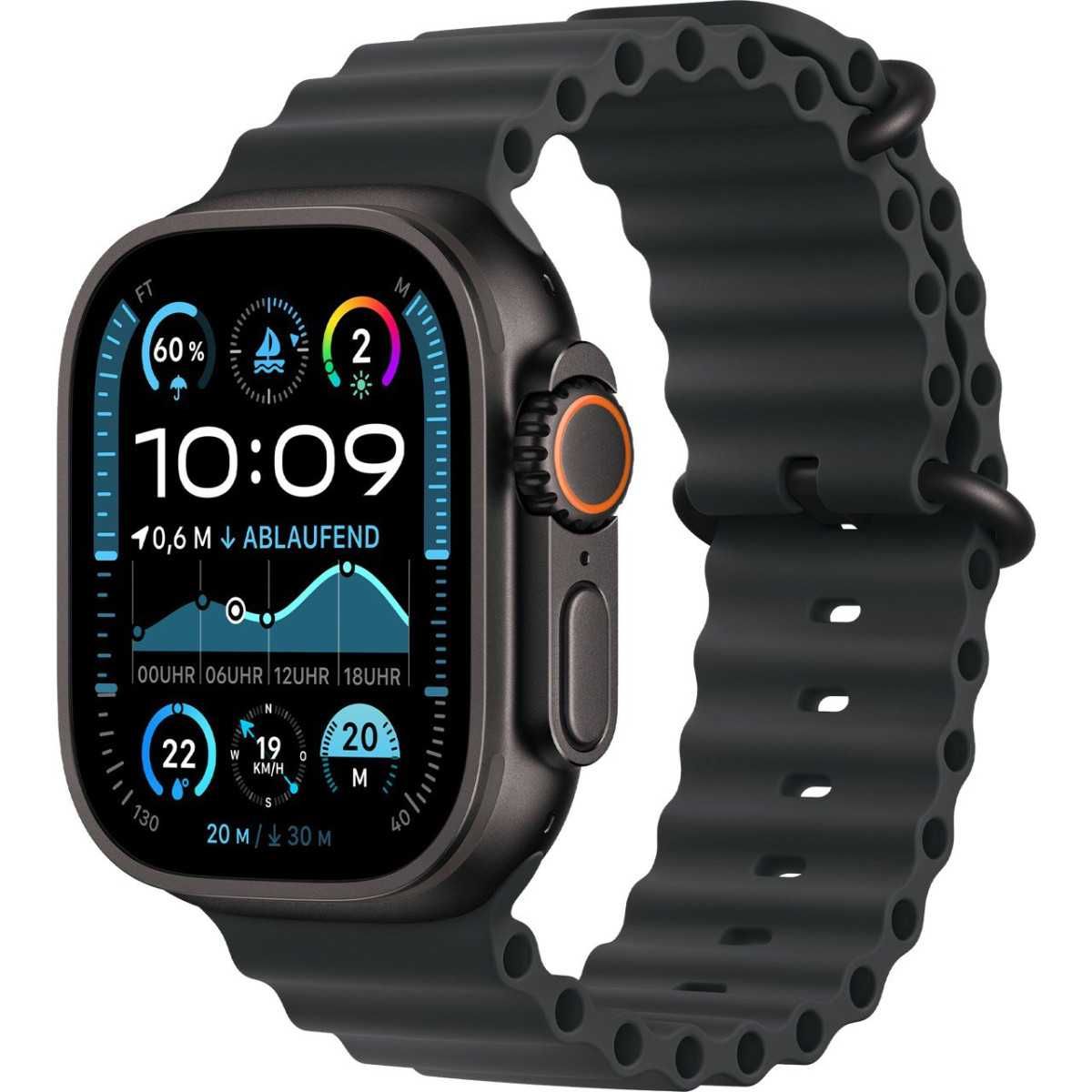 Apple Watch Ultra 2 49mm Black Ocean Band MX4P3