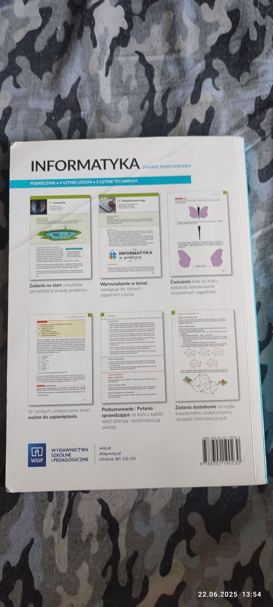 Podręcznik do informatyki Klasa 2 Liceum i Technikum