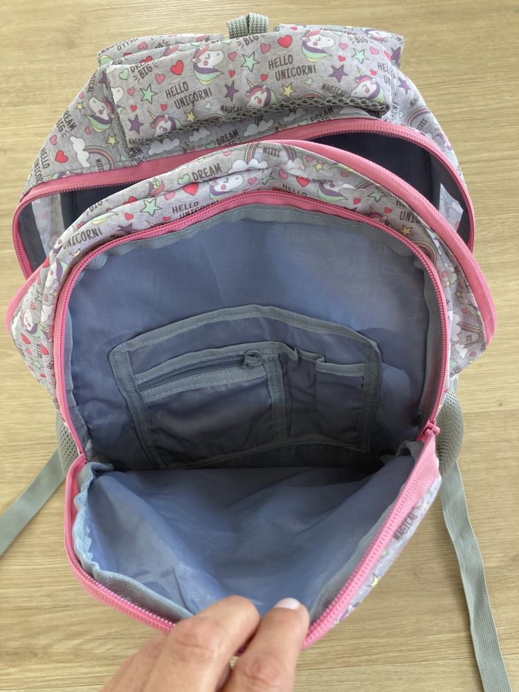 Plecak szkolny dziewczęcy jednorożce