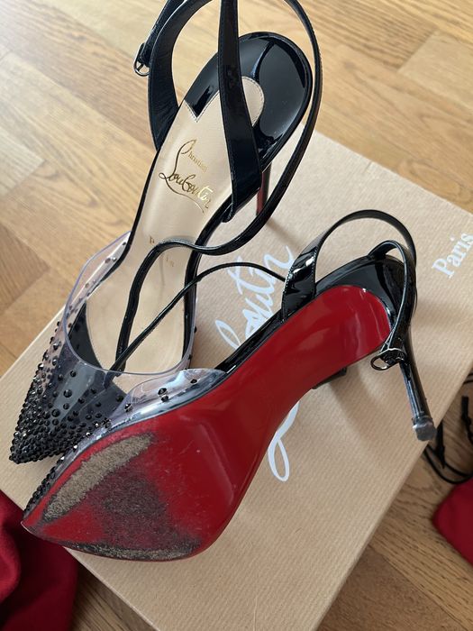 Szpilki - sandałki Christian Louboutin