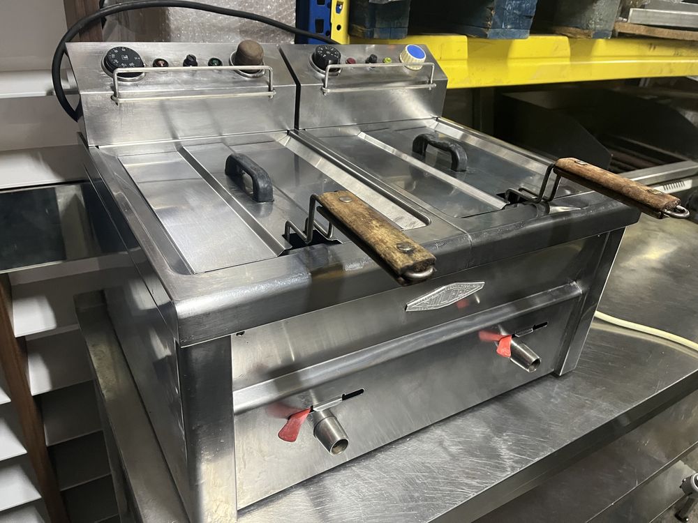 Fritadeira Dupla 10Lt + 10Lt STILFER monofásica
