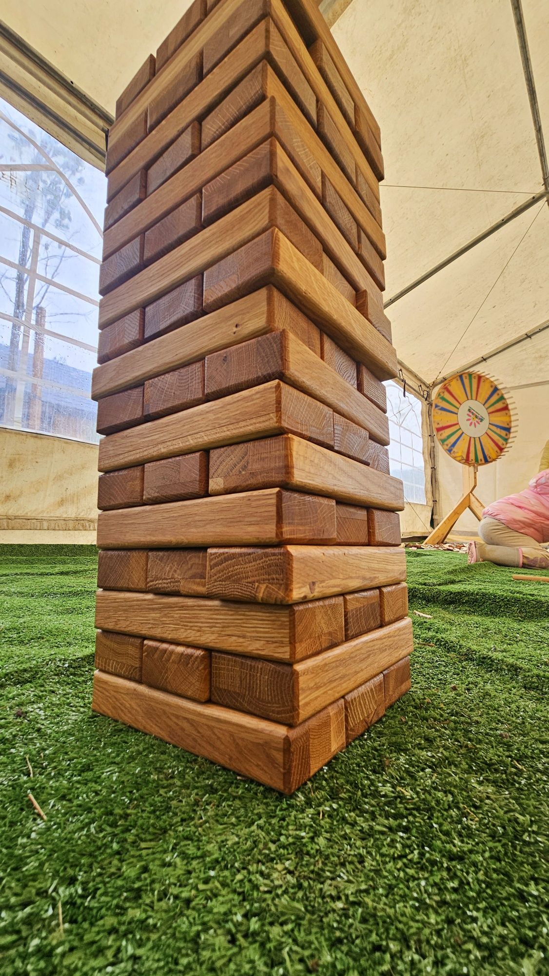 Klocki Jenga Dębowe XXL