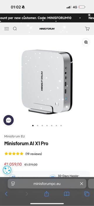Minisforum X1 Pro 32GB/1TB