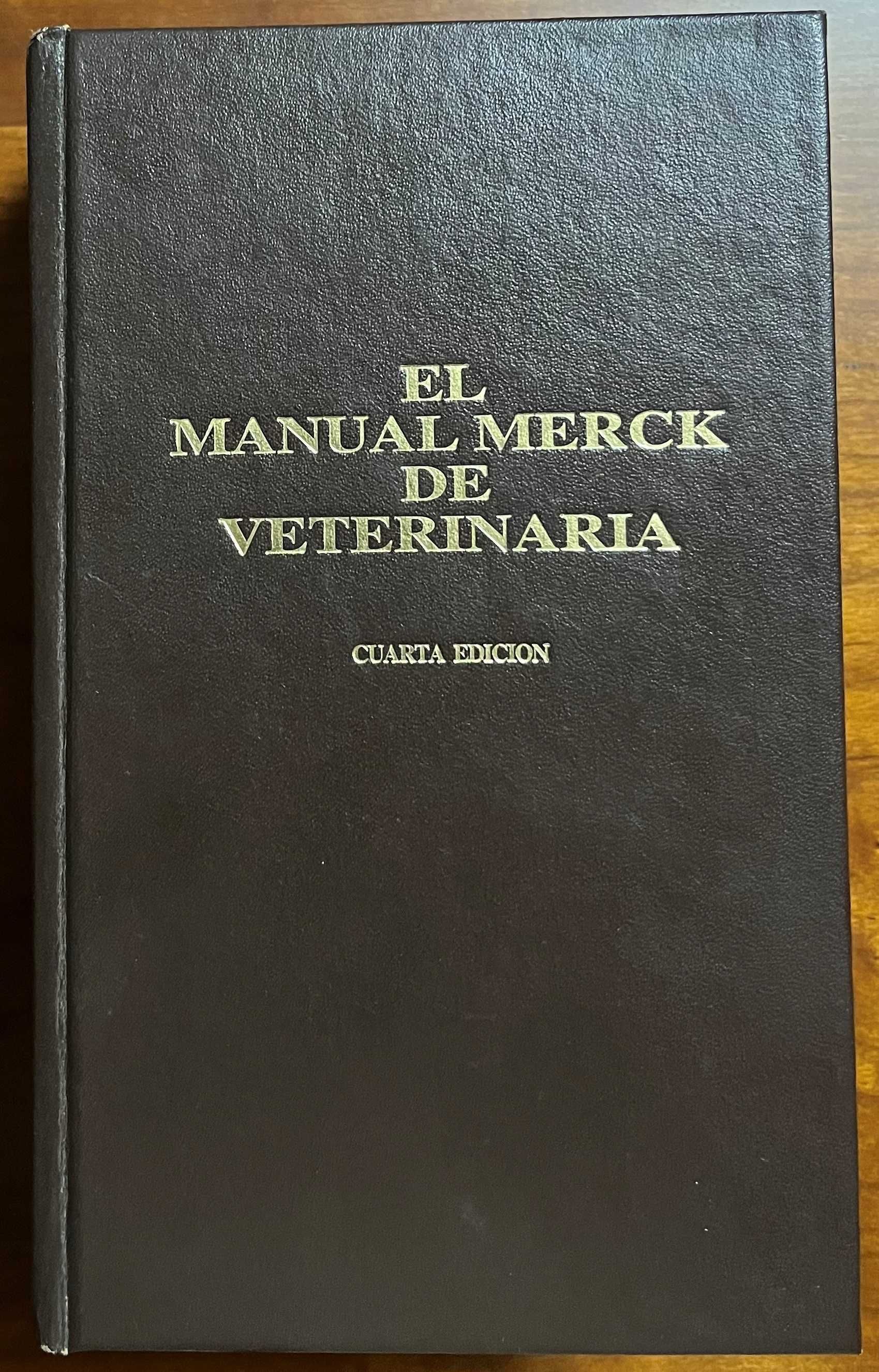 Manual Merk de Veterinário - Livro em Espanhol - 4ª Edição