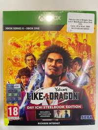 Yakuza Like a Dragon Day Ichi Steelbook Xbox One NOWA