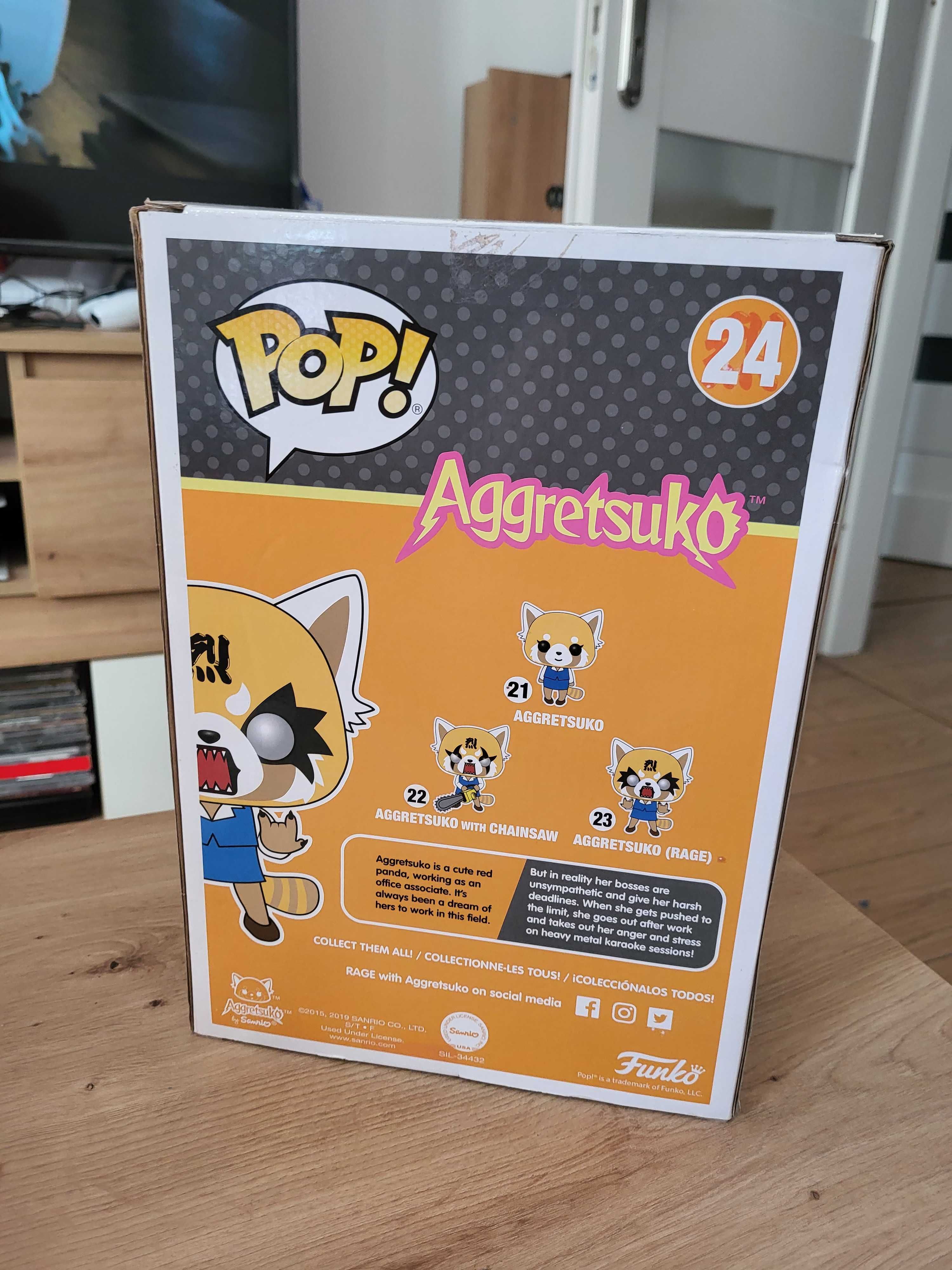 Funk Pop Sanrio AGGRETSUKO 10 CALI Duża figurka  Special Edition