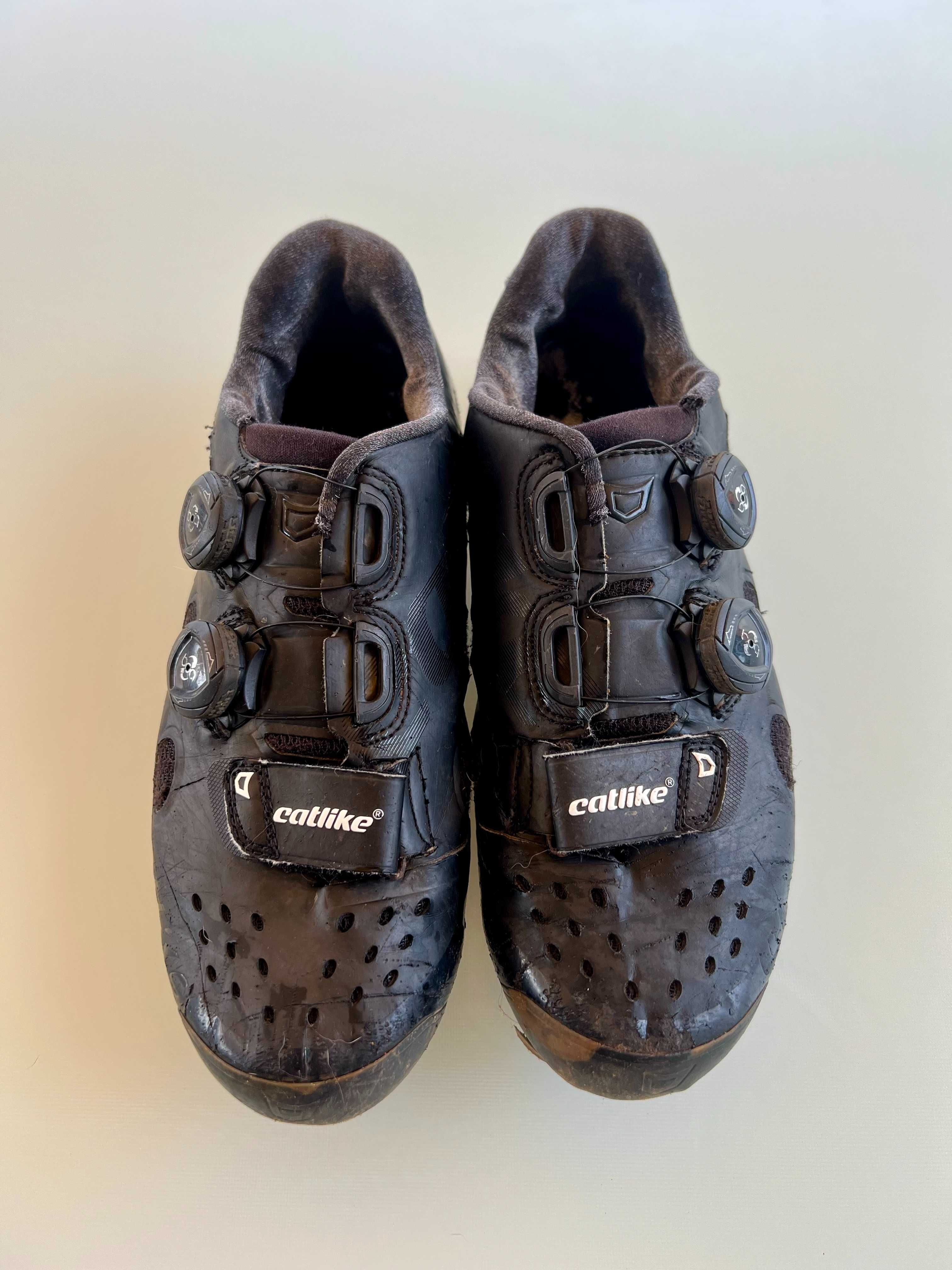 Sapatos Encaixe Ciclismo Estrada e BTT Usados
