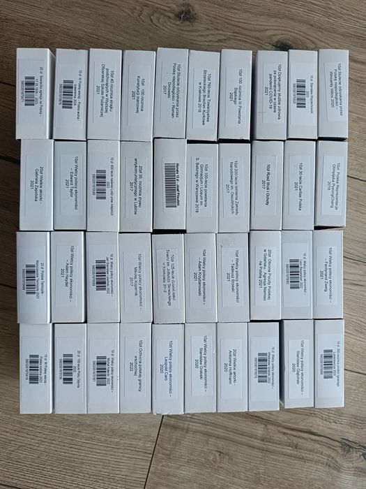 Monety srebrne NBP (m.in. obrona poczty, port w Gdyni)