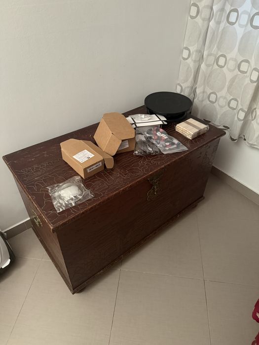 Arca com muita arrumação