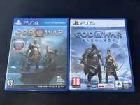 Gra PS5 God of Ragnarok + Gra PS4 God of War (2018)