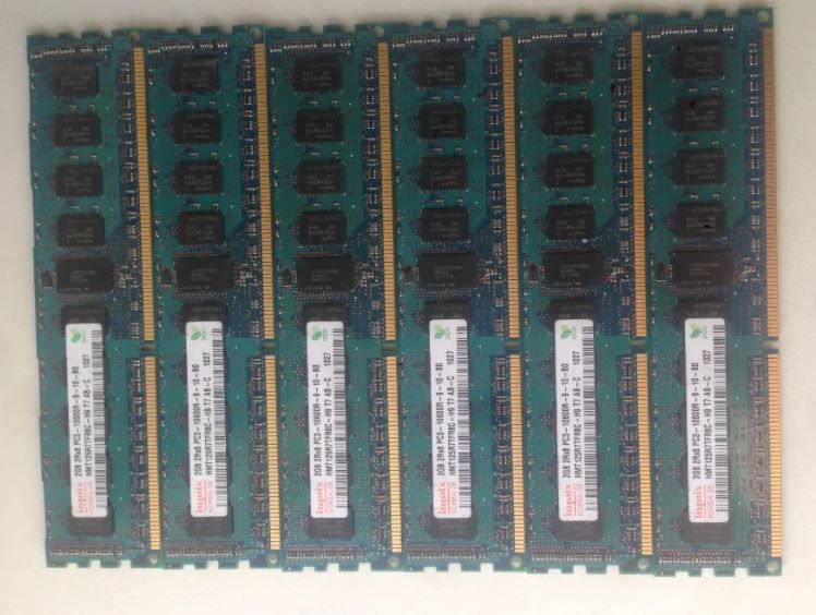 Память HYNIX 12GB (6X2GB) 1333MHZ PC3-10600 ECC DDR3