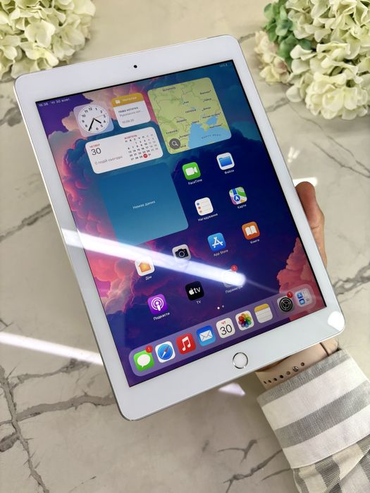 Ідеальний iPad 5 LTE Neverlock 93%АКБ Silver 32GB (Магазин Гарантія)