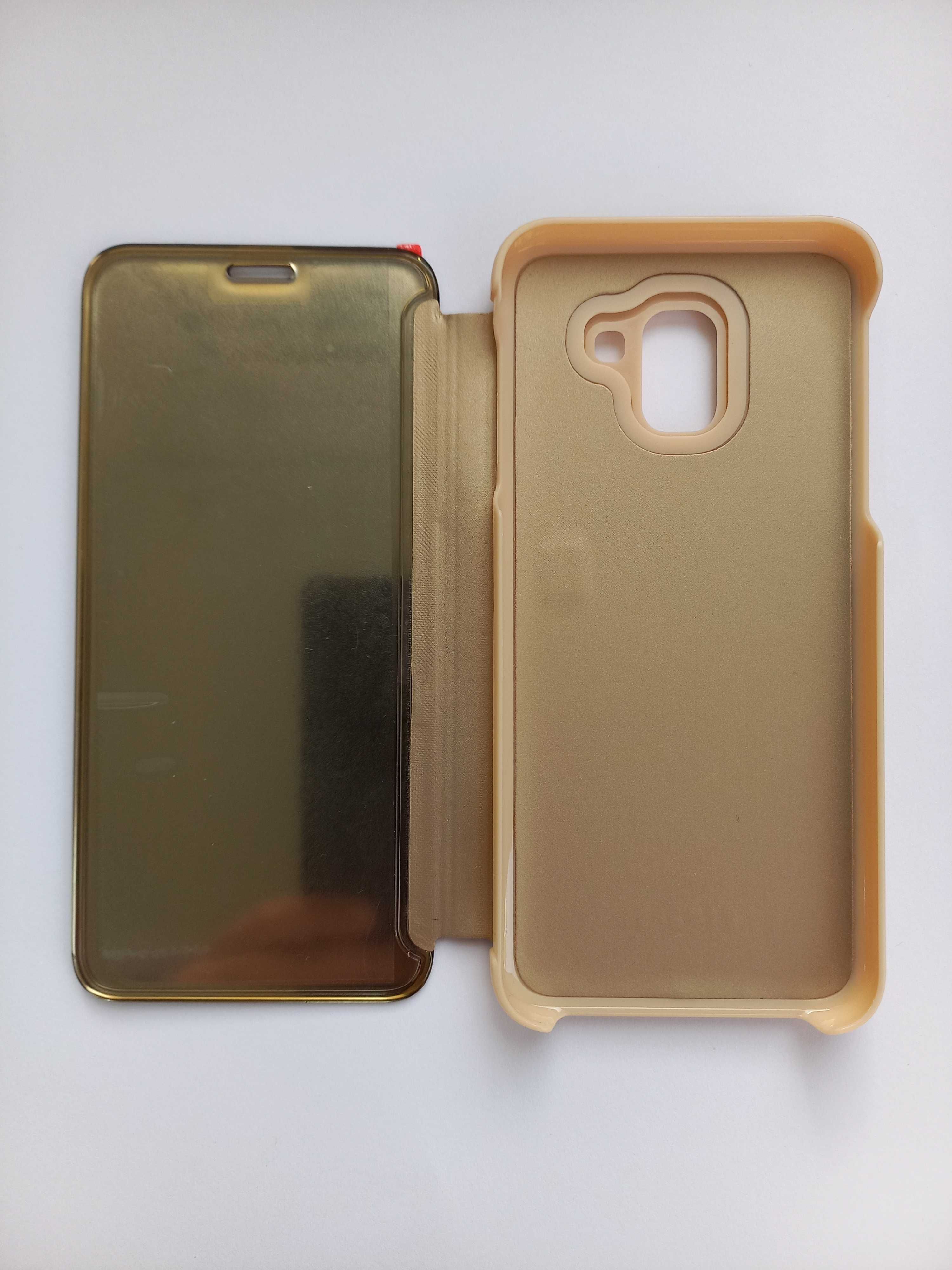 Capa Flip Cover Clear View Samsung Galaxy A6 Plus (Portes PAGOS)