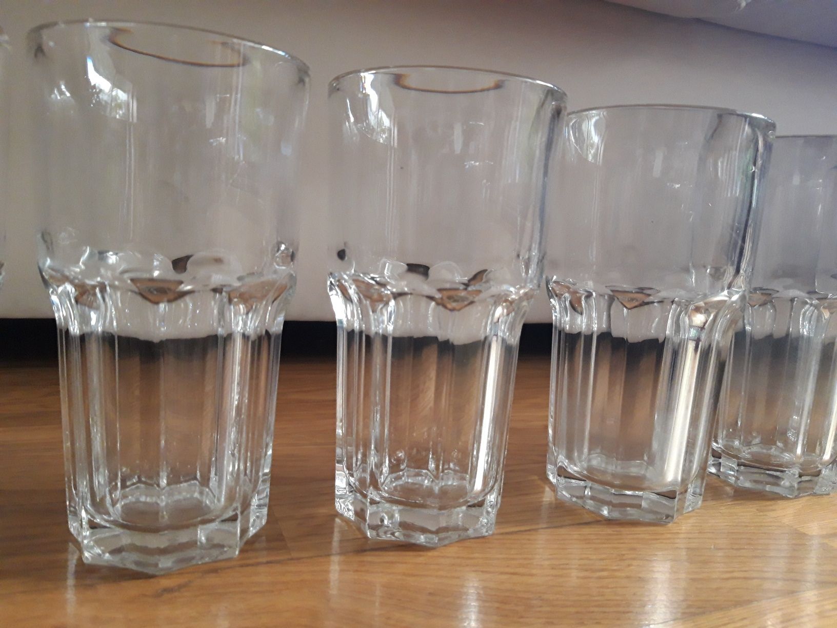 10 copos de vidro 35 cl - modelo POKAL (IKEA)