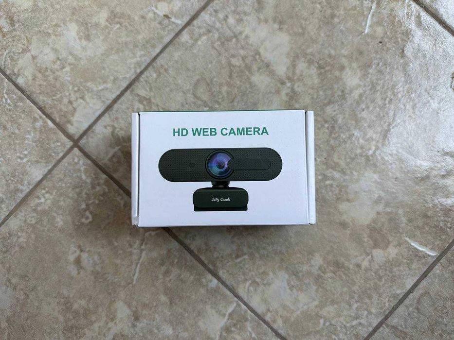 Web camera Веб камера FULL HD 1080p з вбудованим мікрофоном Jelly Comb