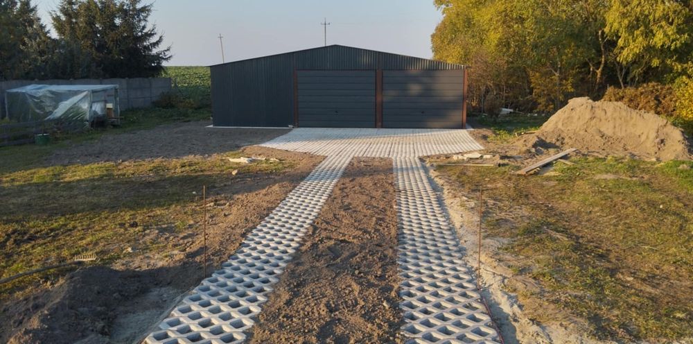 Usługi brukarskie układanie kostki brukowej