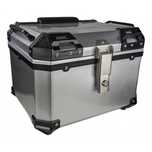 Top Case Universal 45L Novos - cor Prata