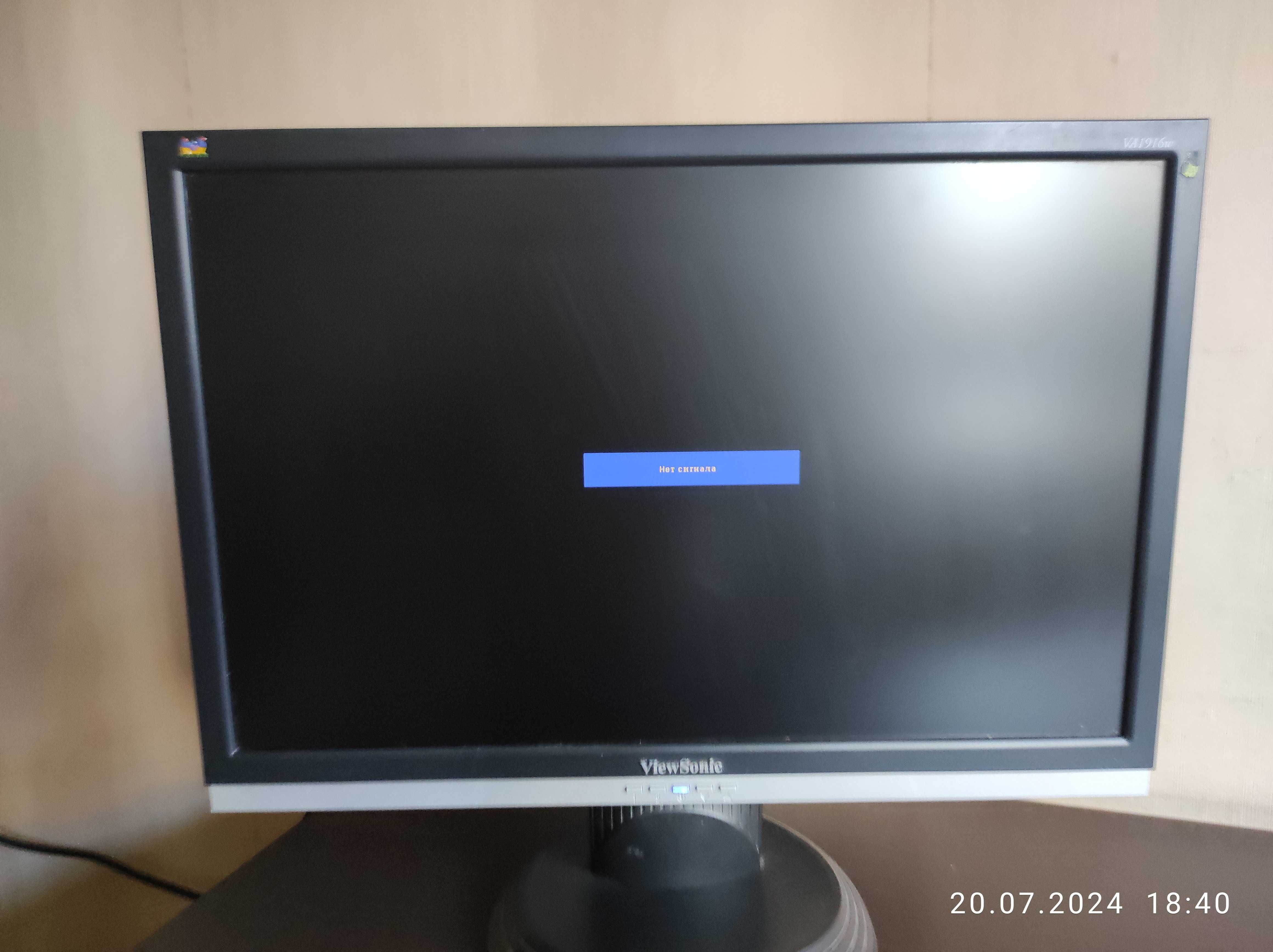 Монитор широкоформатный ViewSonic VA1916w