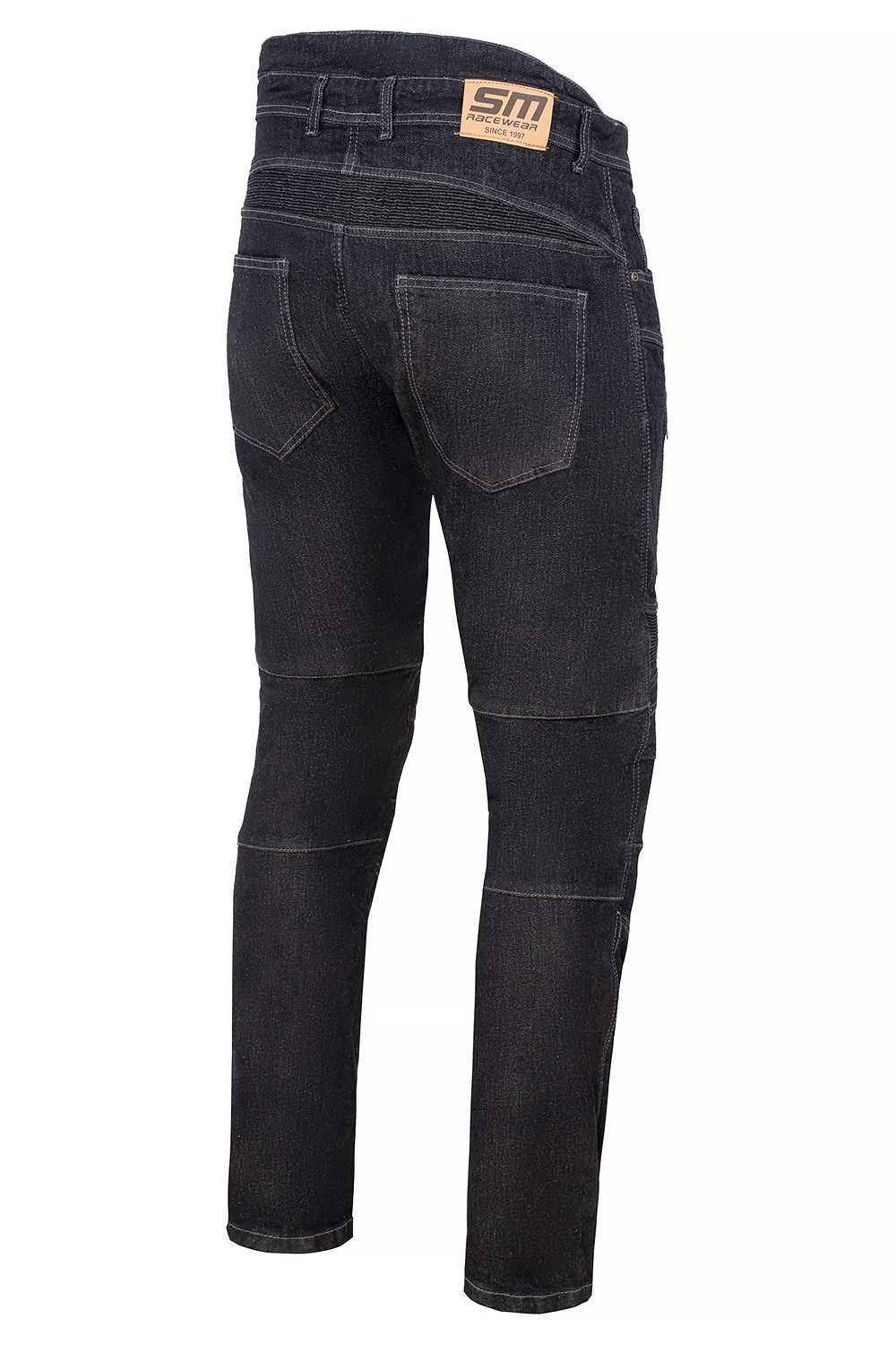 SM RACE WEAR STREET jeansy motocyklowe spodnie męskie