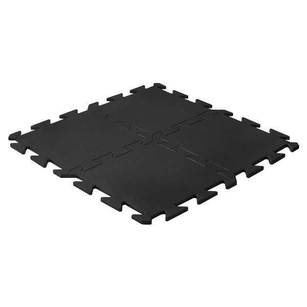 Mata do siłowni - puzzle gumowe 100x100x1 cm. MEGA PANCERNE, NOWE FV