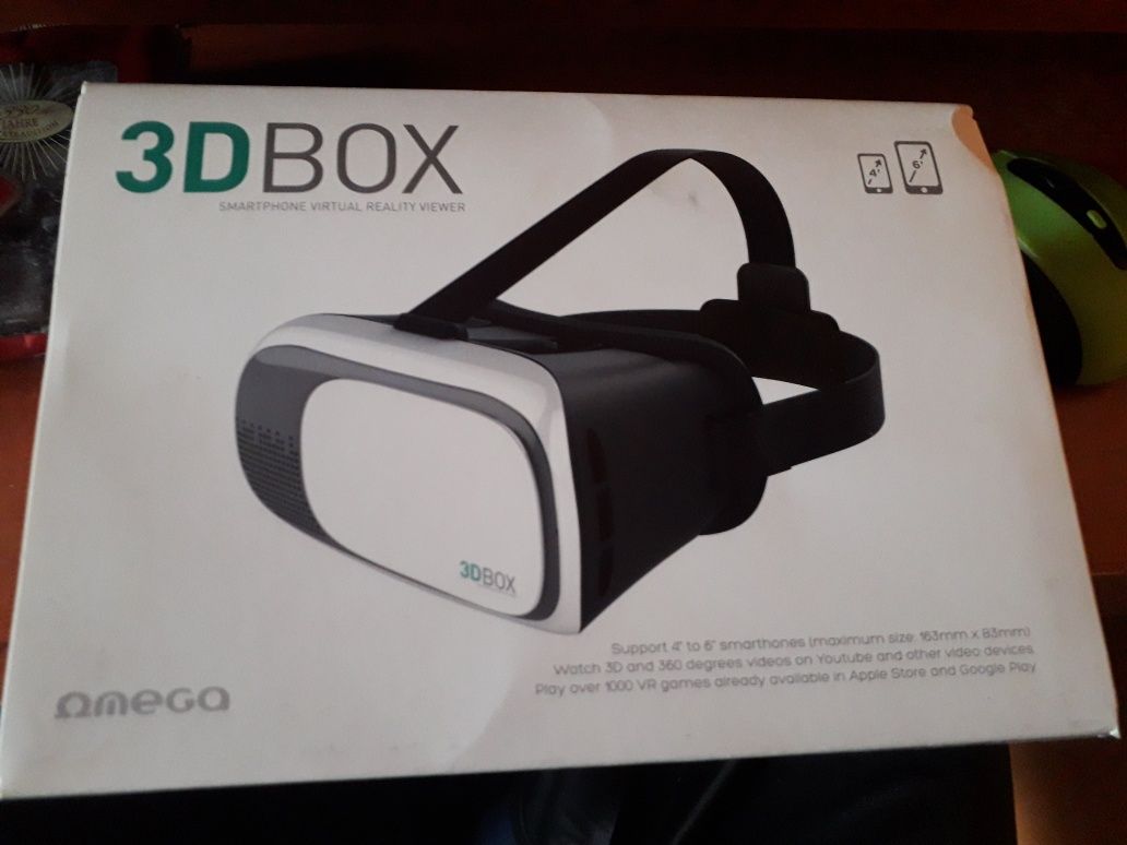 Okulary VR 3D Box nowe