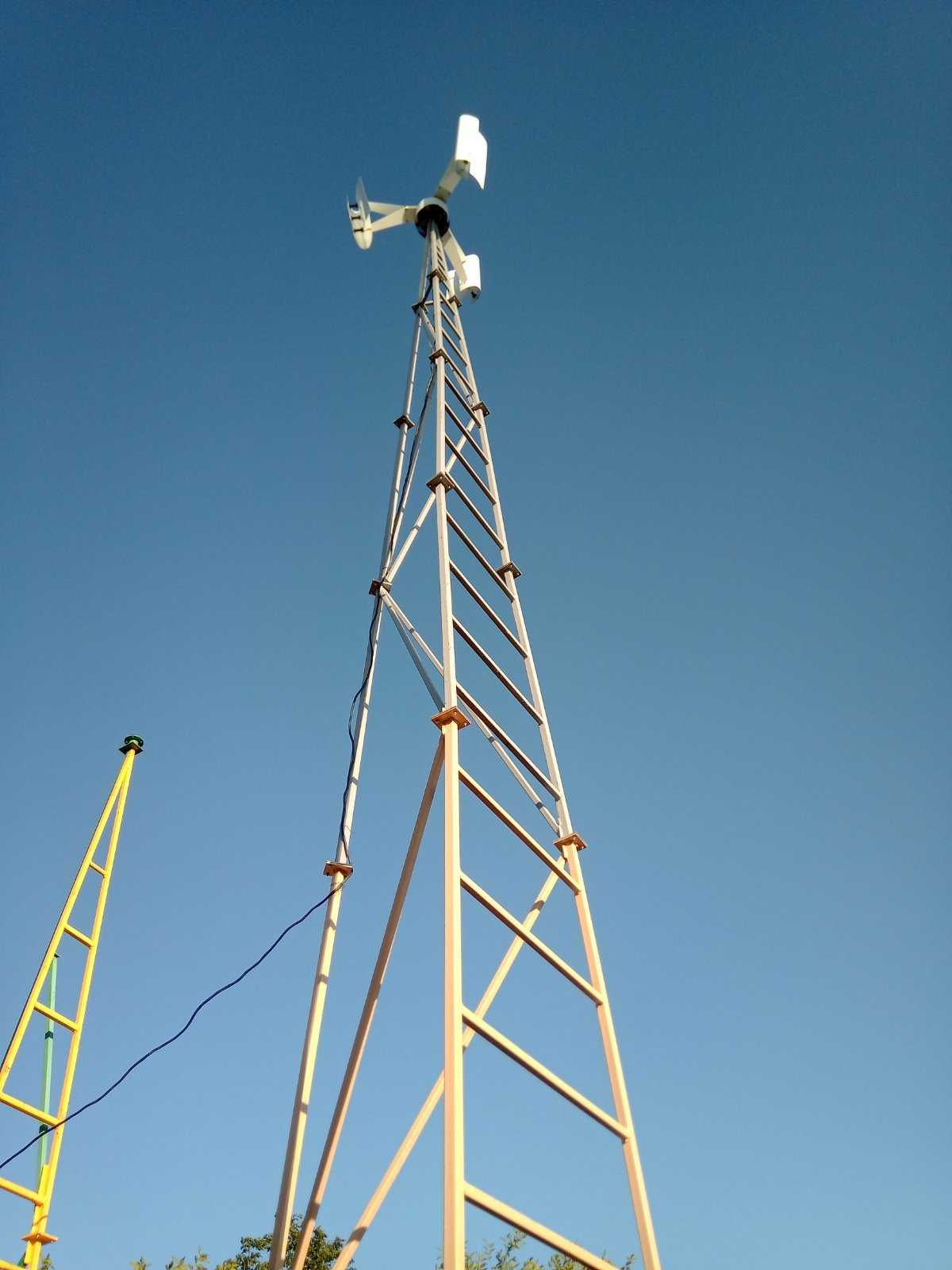 Вертикальный ветрогенератор Вихрь 3,6 кВт