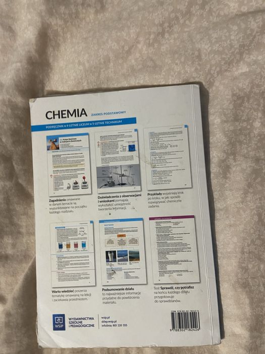 Książka Chemi klasa 1 wsip
