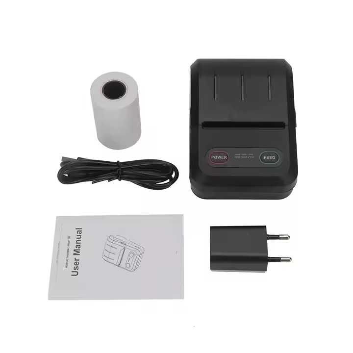 Impressora Térmica Portátil Talões 58mm Bluetooth