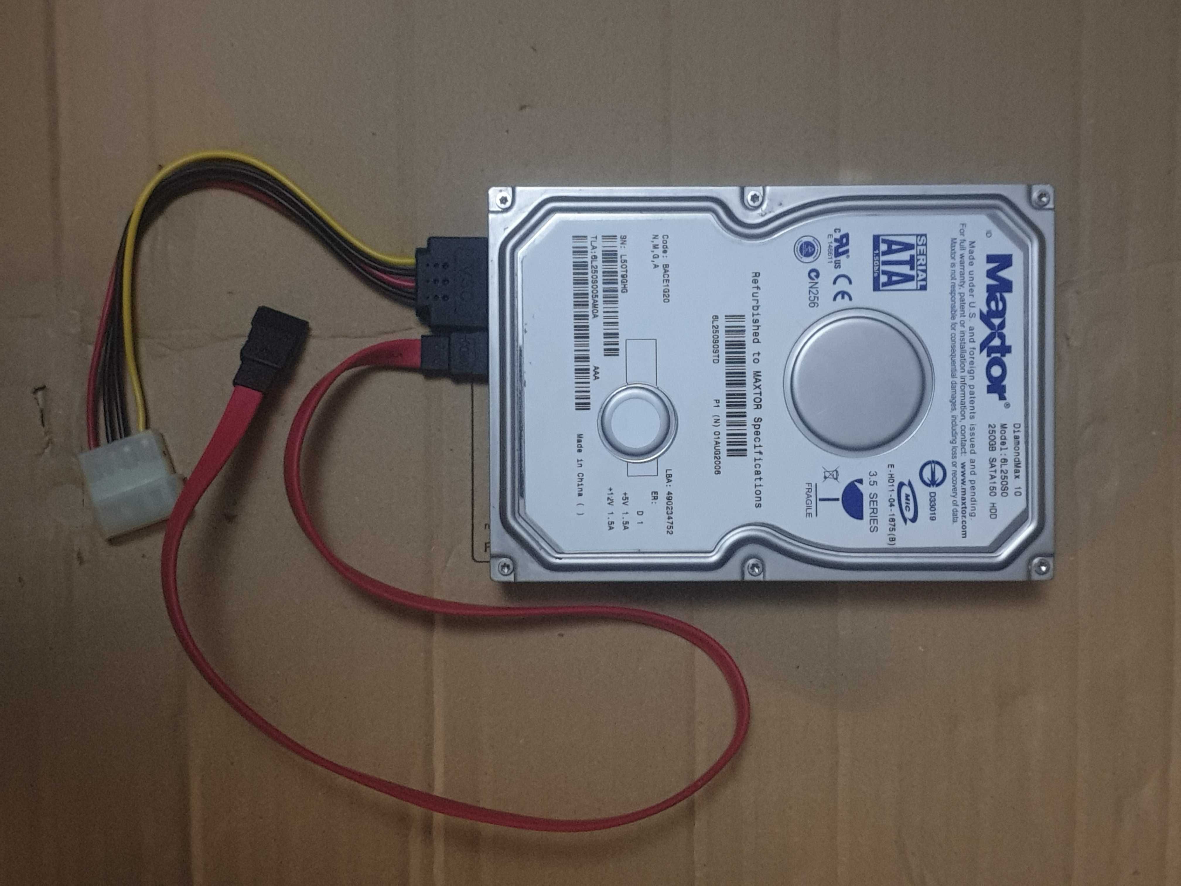 disco rigido sata 250GB,Maxtor