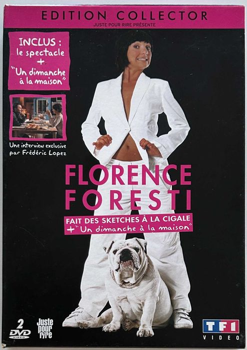 Florence Foresti-Fait des sketches à La Cigale- Collector-2007-DVD x 2