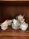 Serviço de chá de porcelana de Coimbra