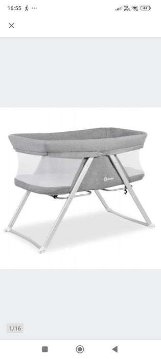 Łóżeczko turystyczne Lionelo Vera plus materac