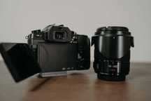 Corpo Panasonic G80 4K - com baterias