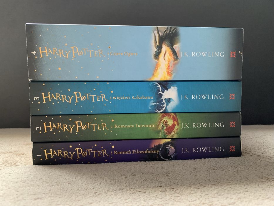 Harry Potter 1-4 zestaw komplet