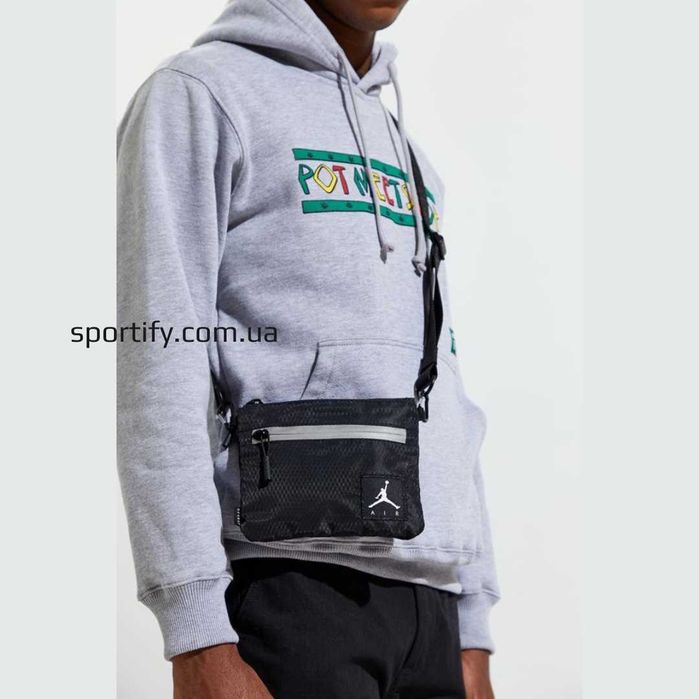 Месенджер nike air jordan сумка через плече джордан бананка найк