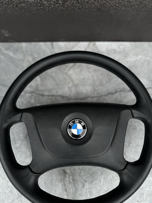 BMW E39 руль чотири спиці Ідеал Рідна Шкіра е39 Рестайл е46 BUMER