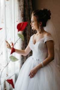 Свадебное платье принцесса