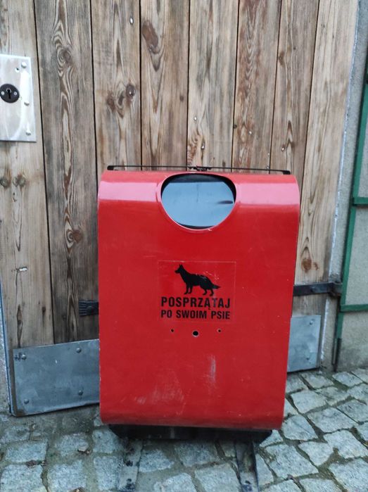 Sprzedam kosz na psie odchody