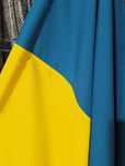 Прапор України з габардину 2 кольори, та УПА
