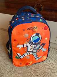 Школьный цветной рюкзак ранец портфель мальчик сумка первоклашки