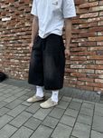 Широкі джинсові шорти Baggy rap shorts jorts jaded stussy sk8 rap реп