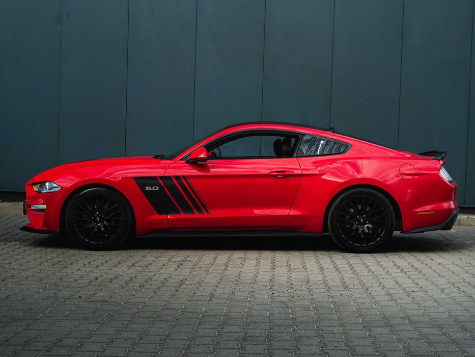 Wynajem aut sportowych MUSTANG GT V8 535KM PRZELOT wypożyczalnia wroc