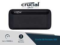 SSD Crucial 1TB X8 External USB 3.2 Gen 2 Type-C